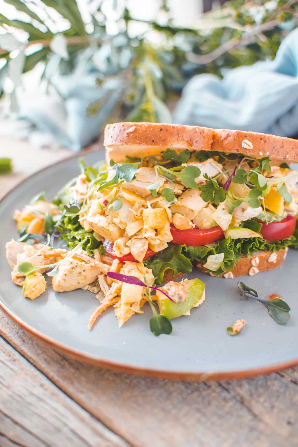 Curry Chicken Salad - Dinner at the Zoo