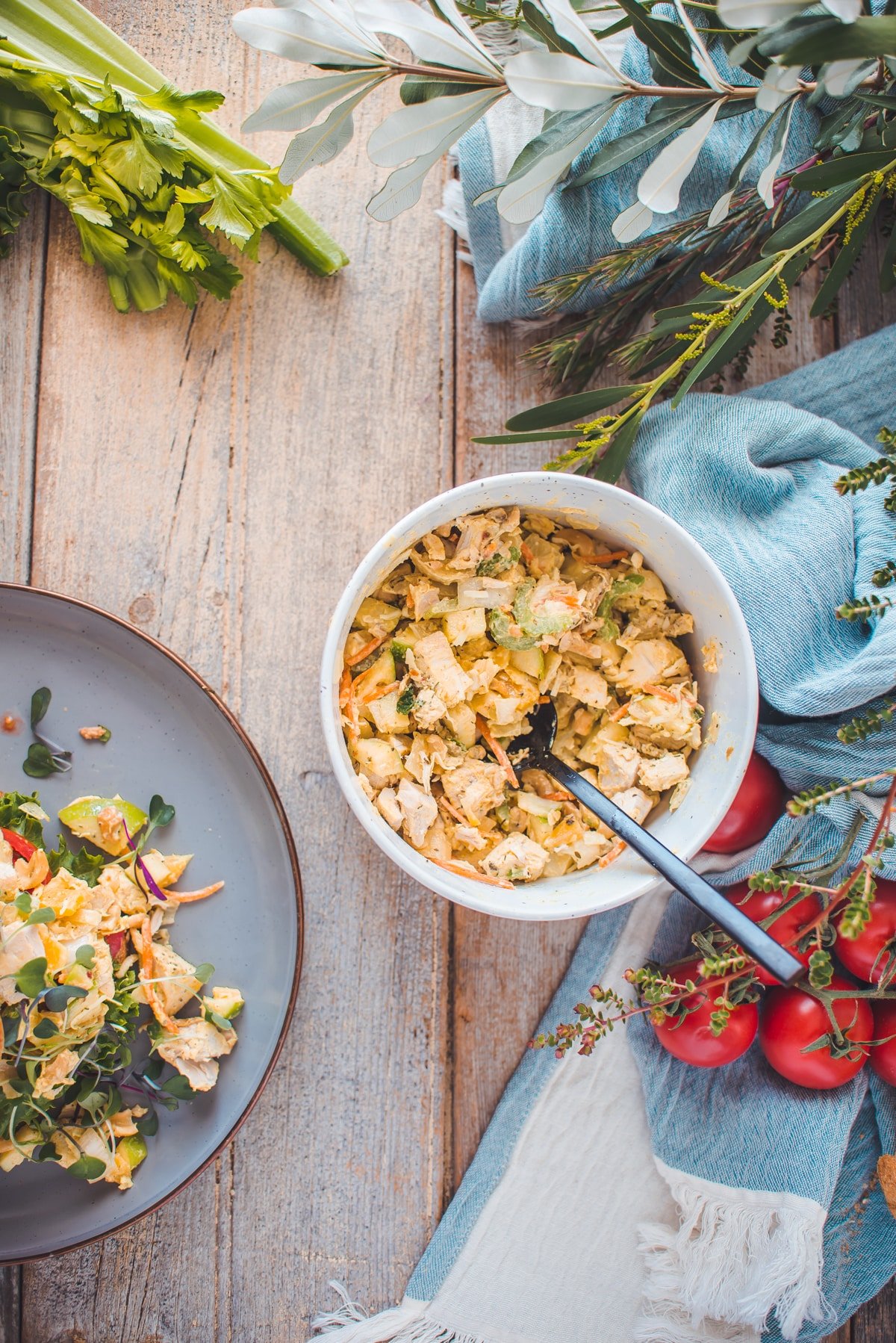 Curry Chicken Salad - Dinner at the Zoo