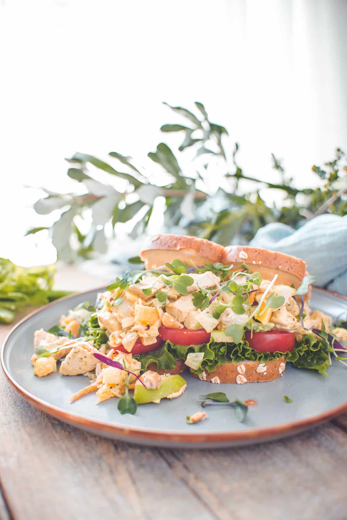 Curry Chicken Salad Recipe with Leftover Rotisserie Chicken