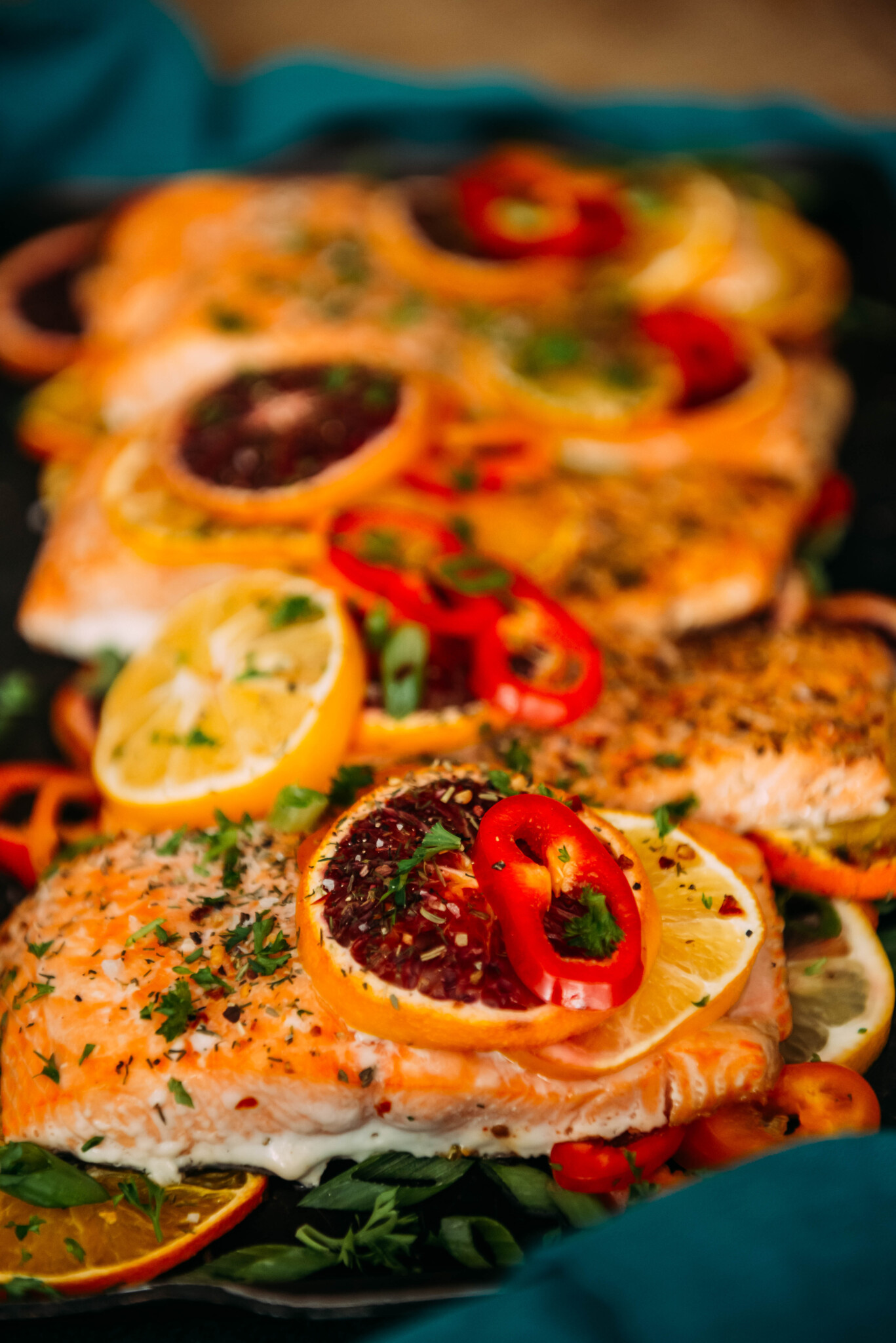 Baked Citrus Salmon | No Marinade 30 Minute Recipe - Girl Carnivore