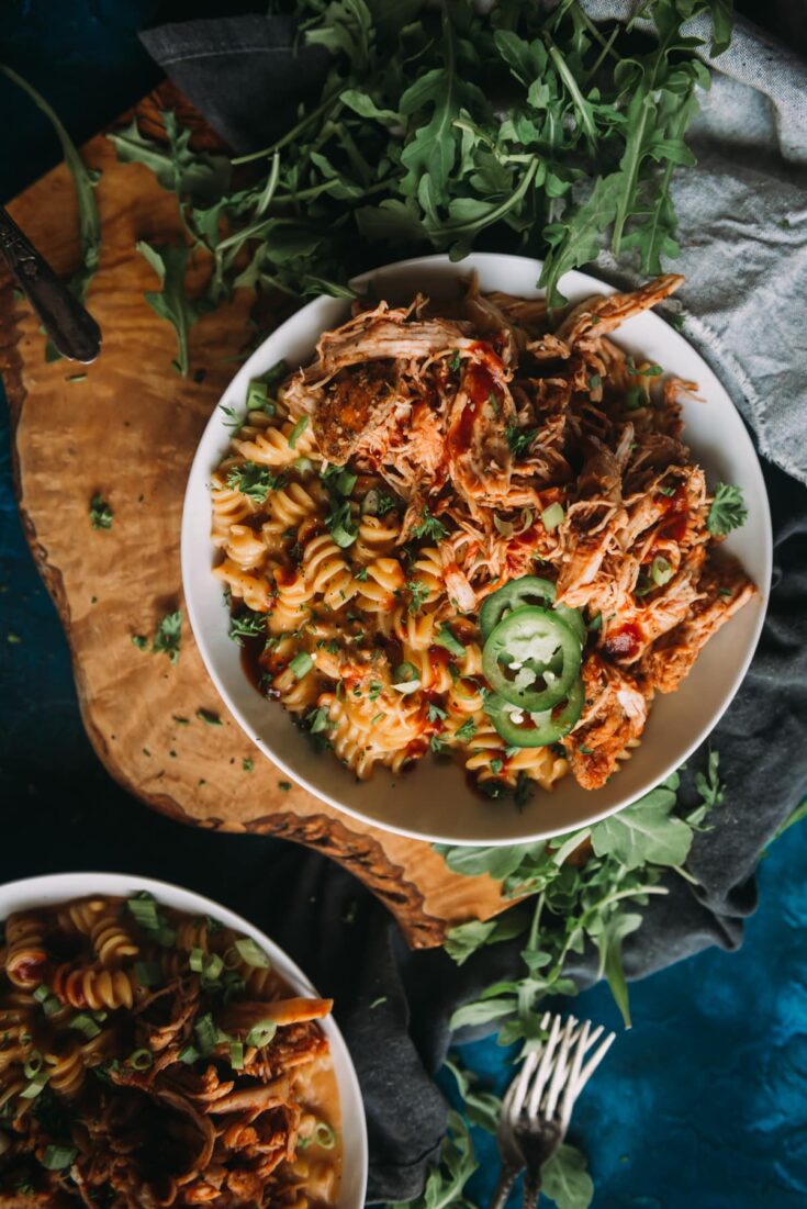Instant Pot BBQ Chicken Mac and Cheese Girl Carnivore
