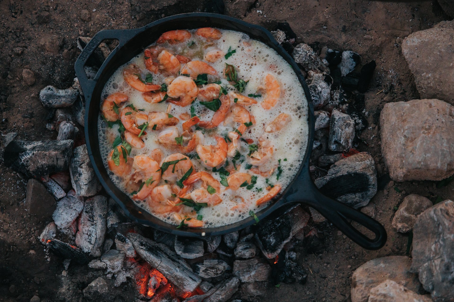 Cast-Iron Shrimp Recipe - Sinkology