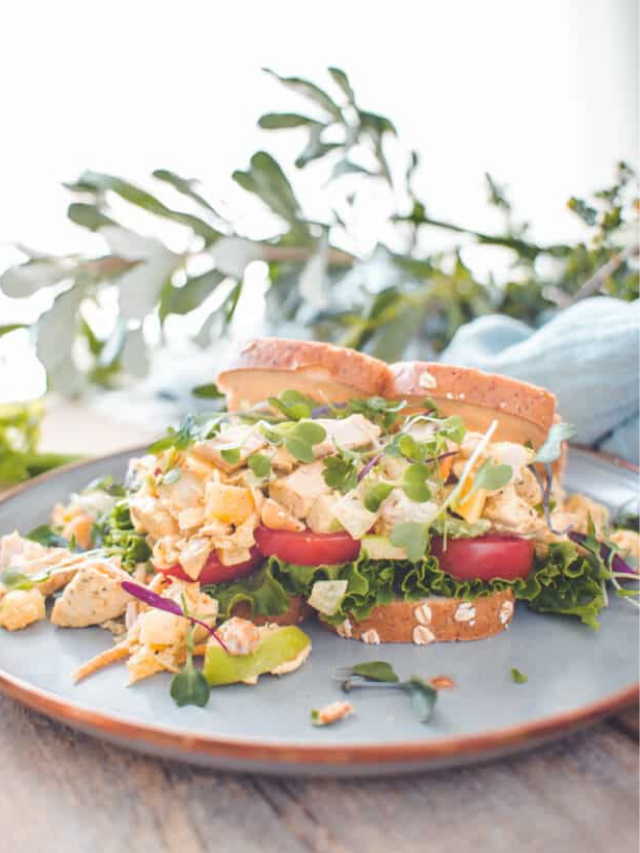 Curry Chicken Salad with Leftover Rotisserie Chicken Story - Girl Carnivore