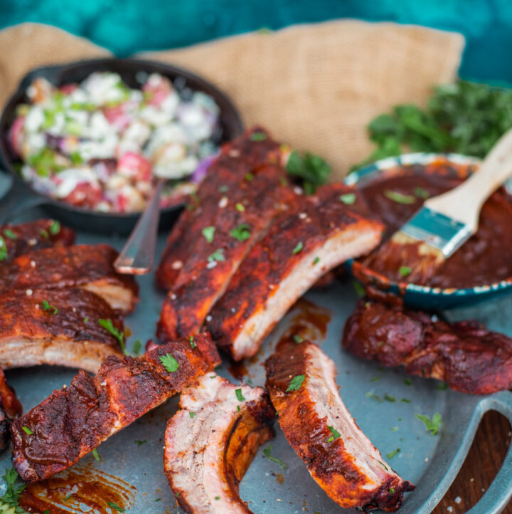 Dry Rubbed Smoked Baby Back Ribs Girl Carnivore