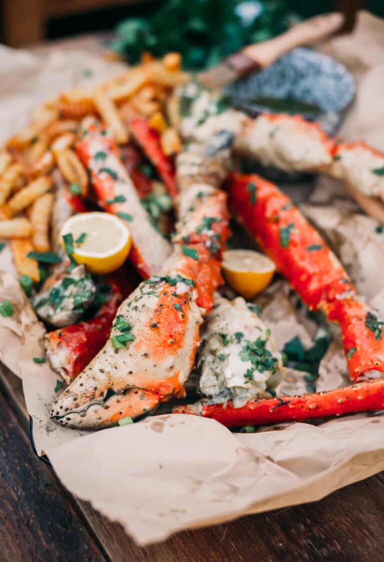 Grilled King Crab Legs Girl Carnivore