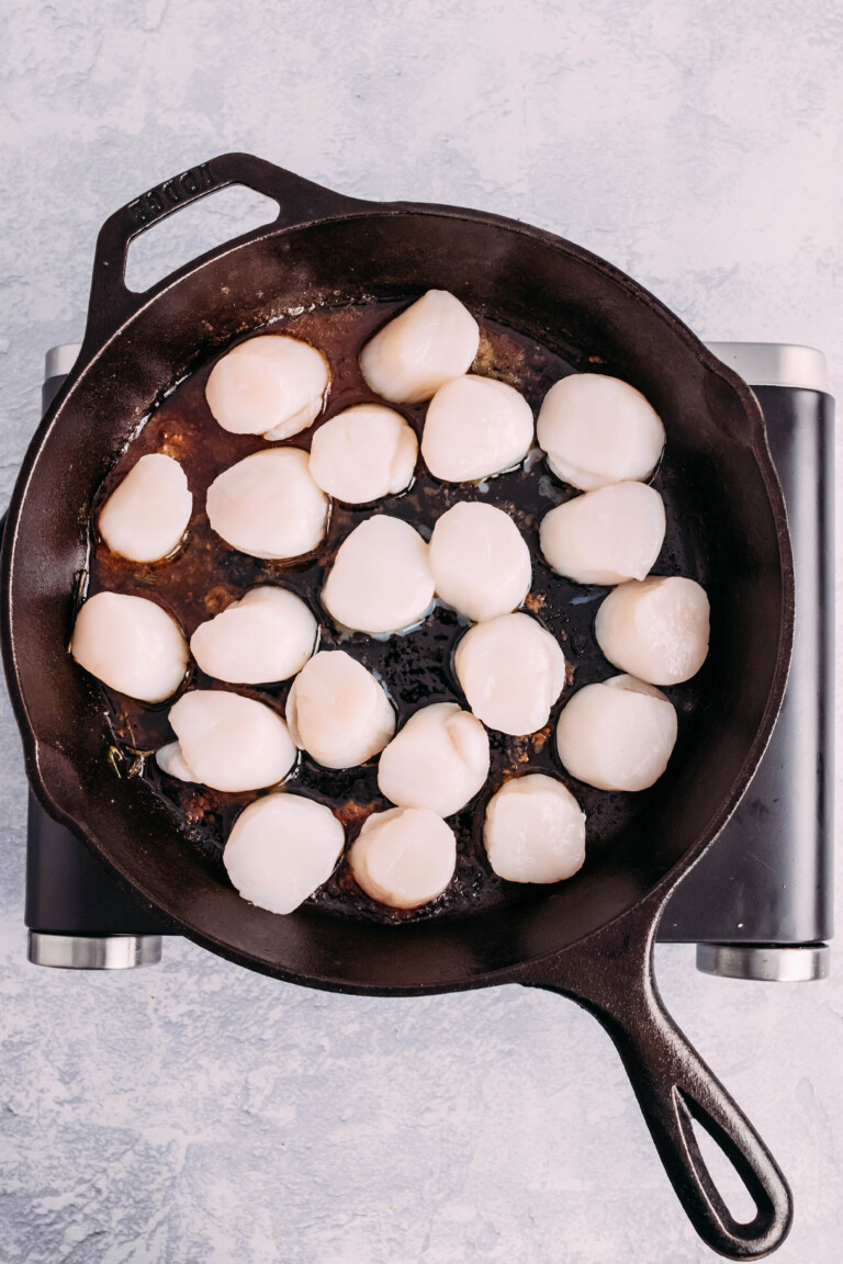 Pan Seared New York Strip Steak and Scallops Girl Carnivore