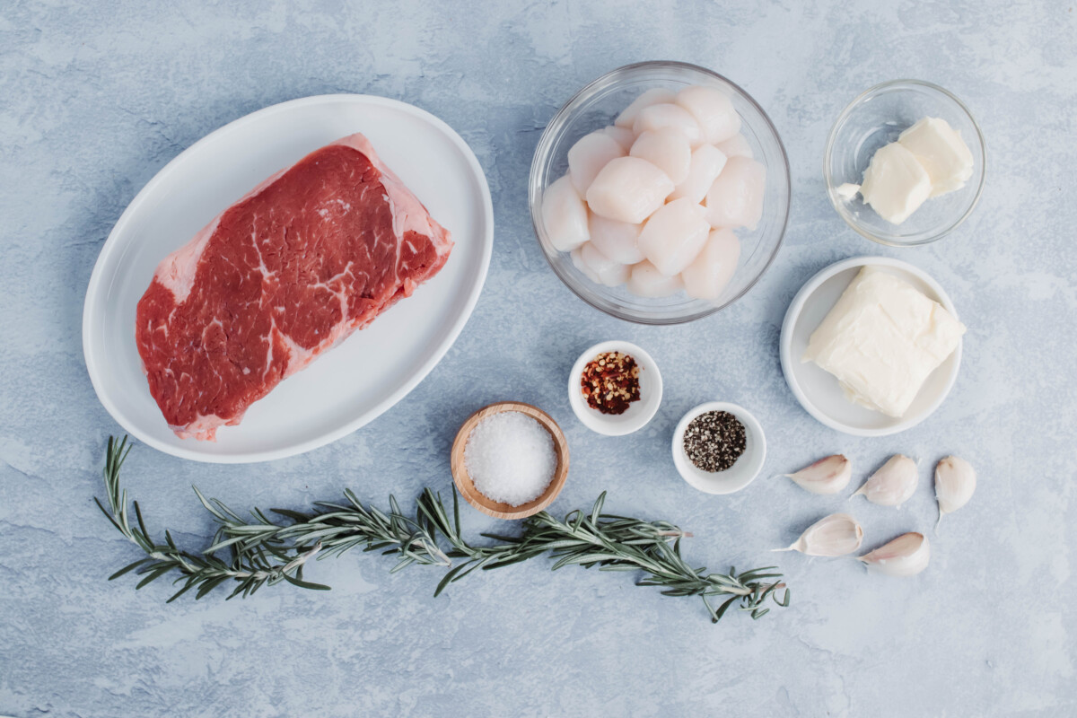 Pan Seared New York Strip Steak and Scallops Girl Carnivore