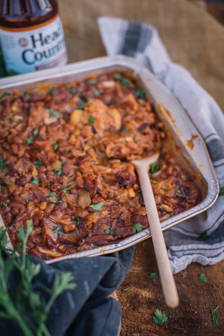 Smoked Pulled Pork and Beans Girl Carnivore