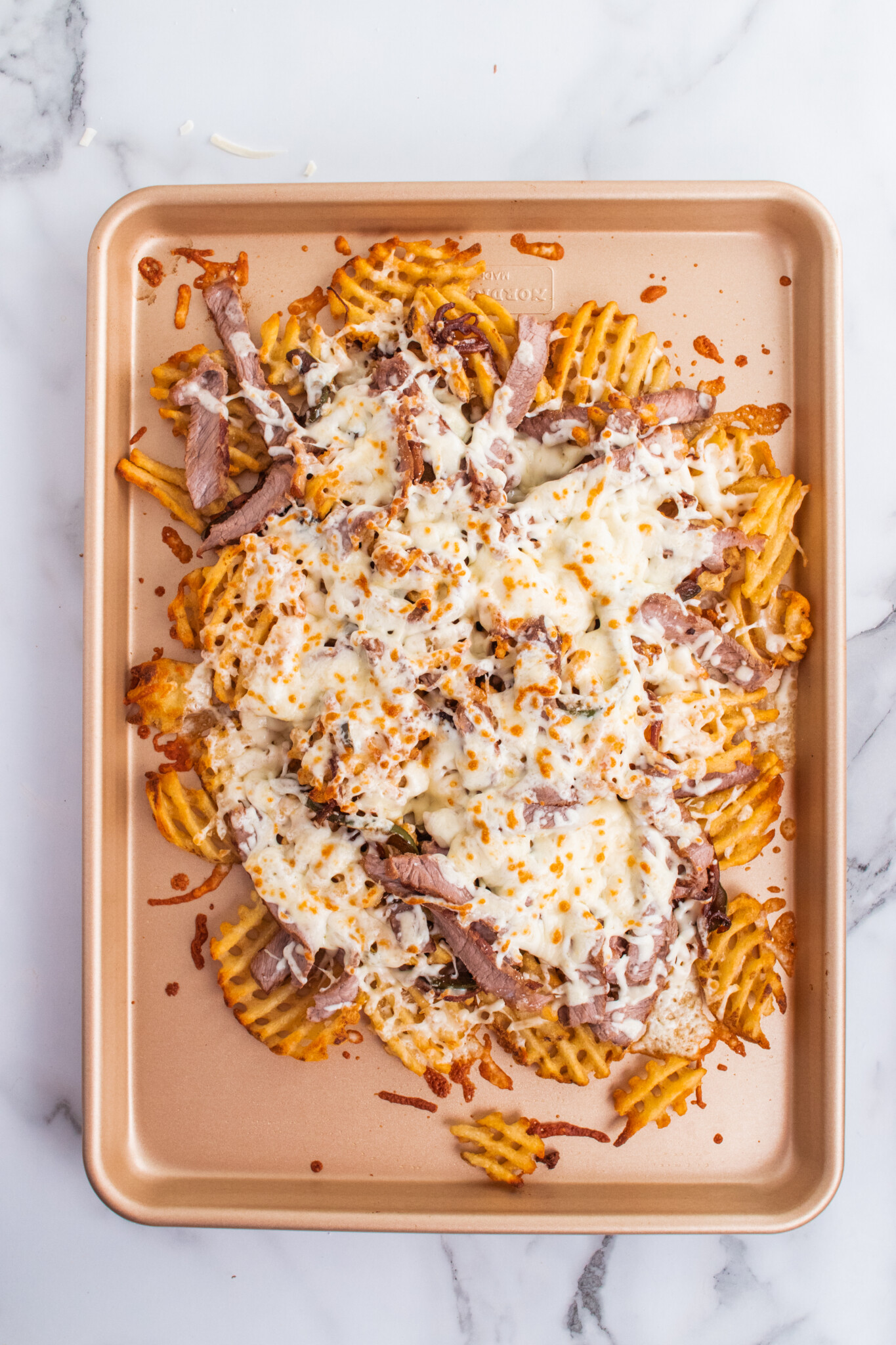 Philly Cheesesteak Fries Easy Recipe