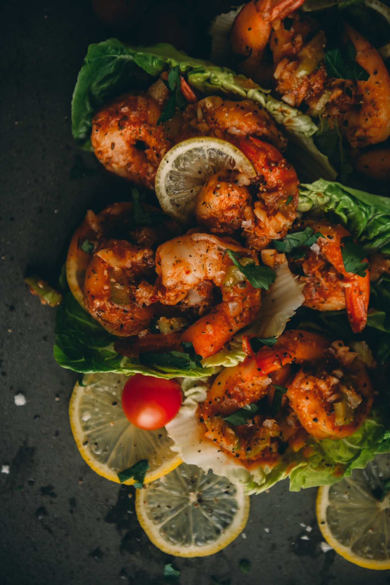 Shrimp with Bloody Mary Cocktail Sauce