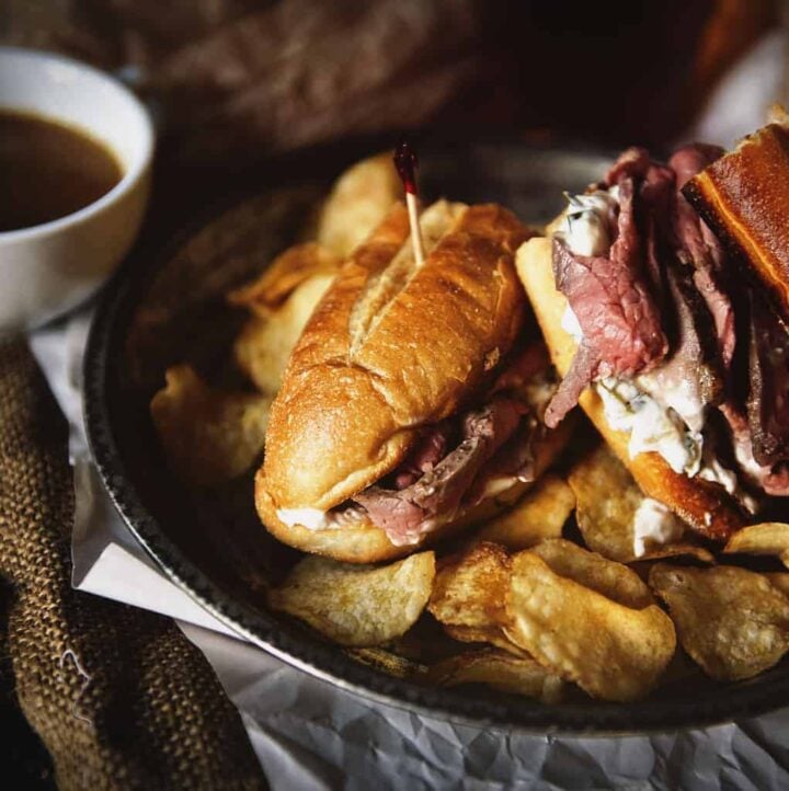 French Dip Au Jus Sandwiches - Girl Carnivore