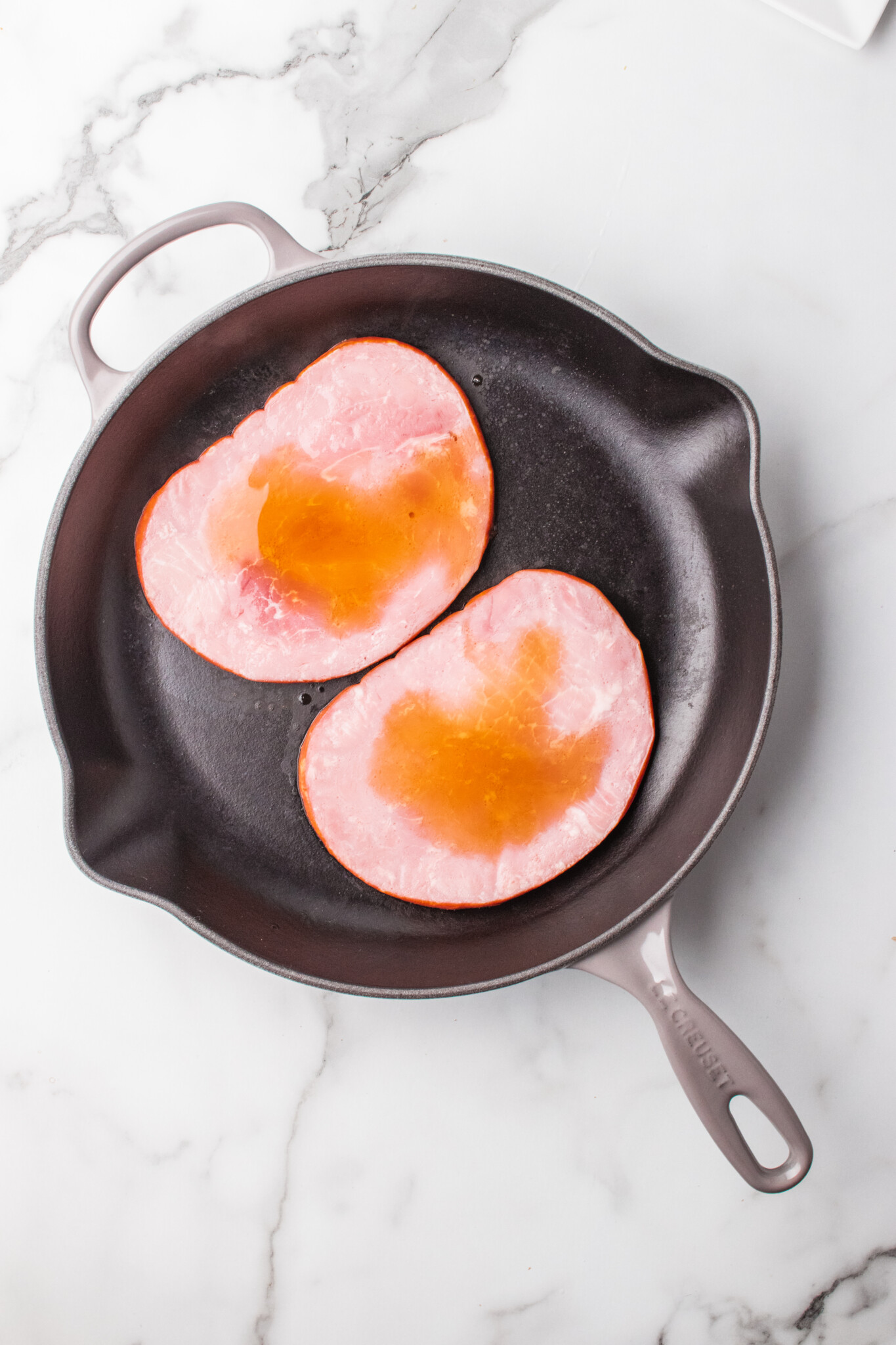 Maple Glazed Ham Steaks with RedEye Gravy Girl Carnivore