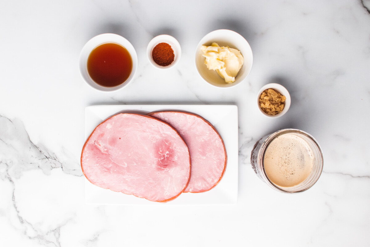 Maple Glazed Ham Steaks with RedEye Gravy Girl Carnivore