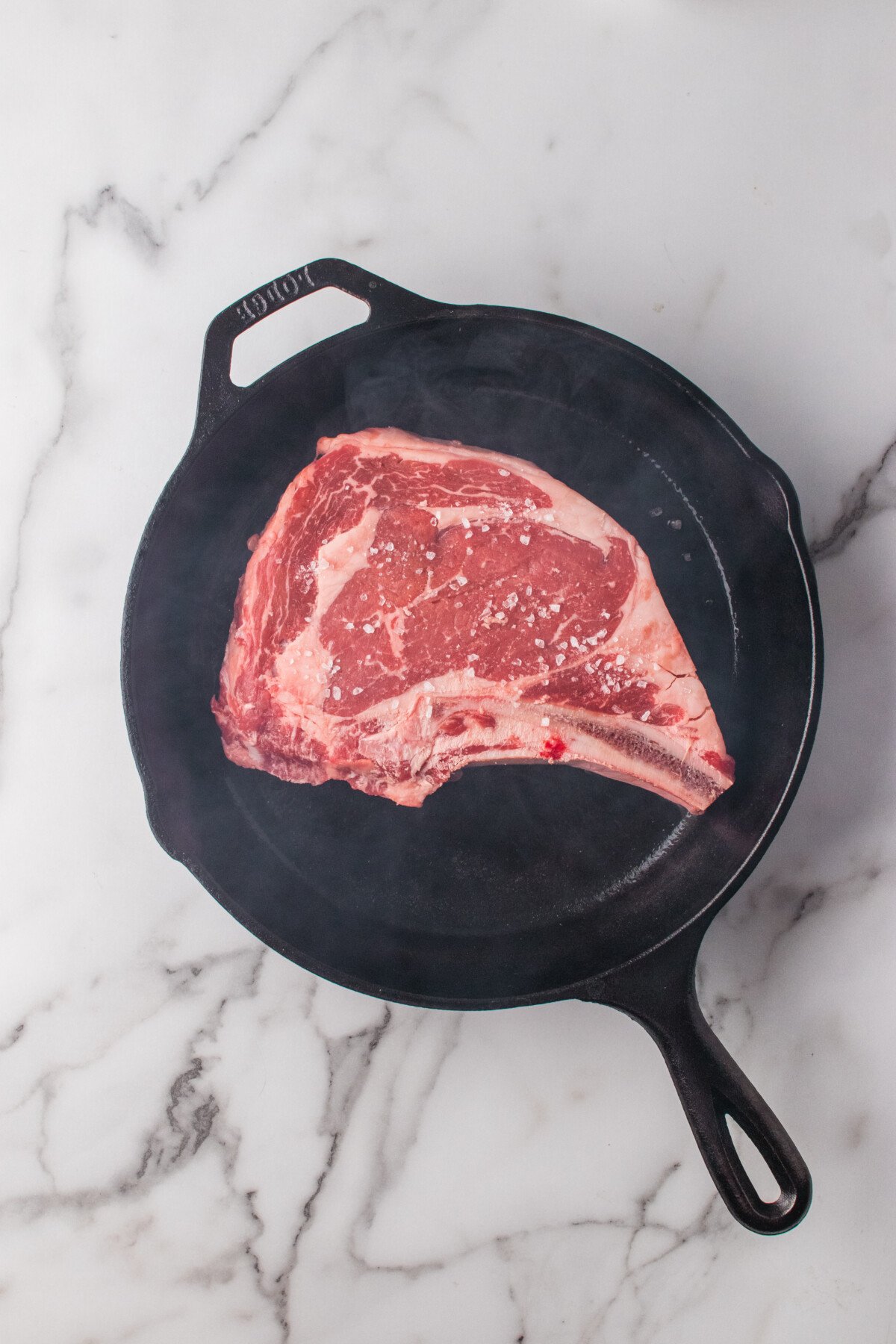 Easy Pan-Seared Certified Angus Beef ® Ribeye Recipe Using Le Creuset  Skillet 