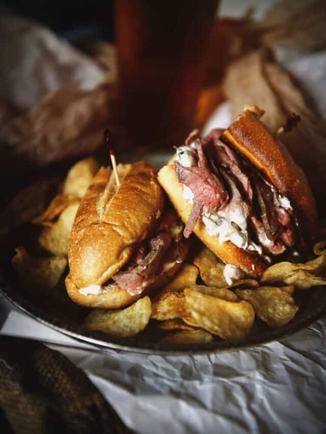 French Dip Au Jus Sandwiches Story