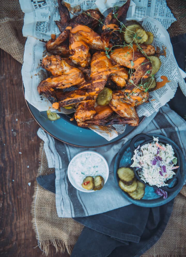 Buttermilk Brined Grilled Chicken Wings Girl Carnivore