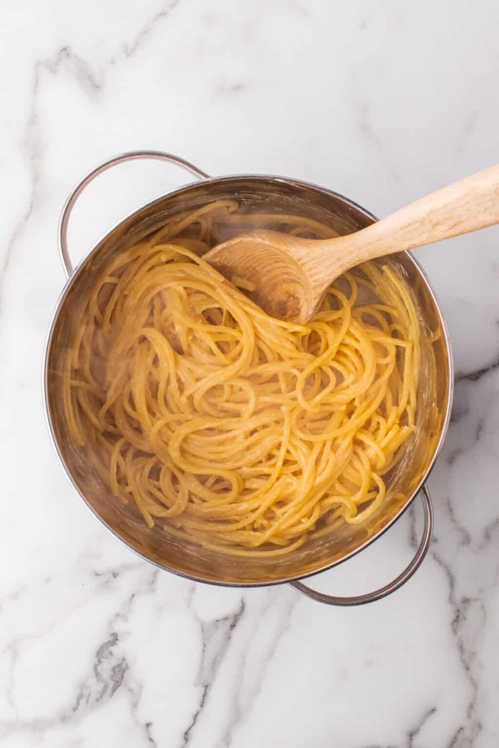 Traditional Carbonara with Prosciutto Girl Carnivore