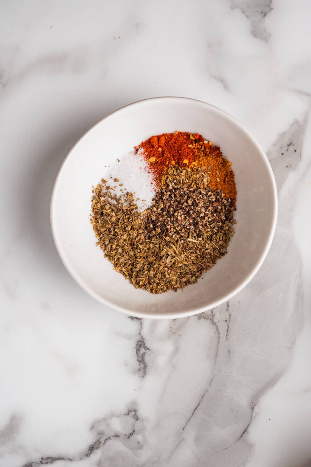 spices in a bowl.