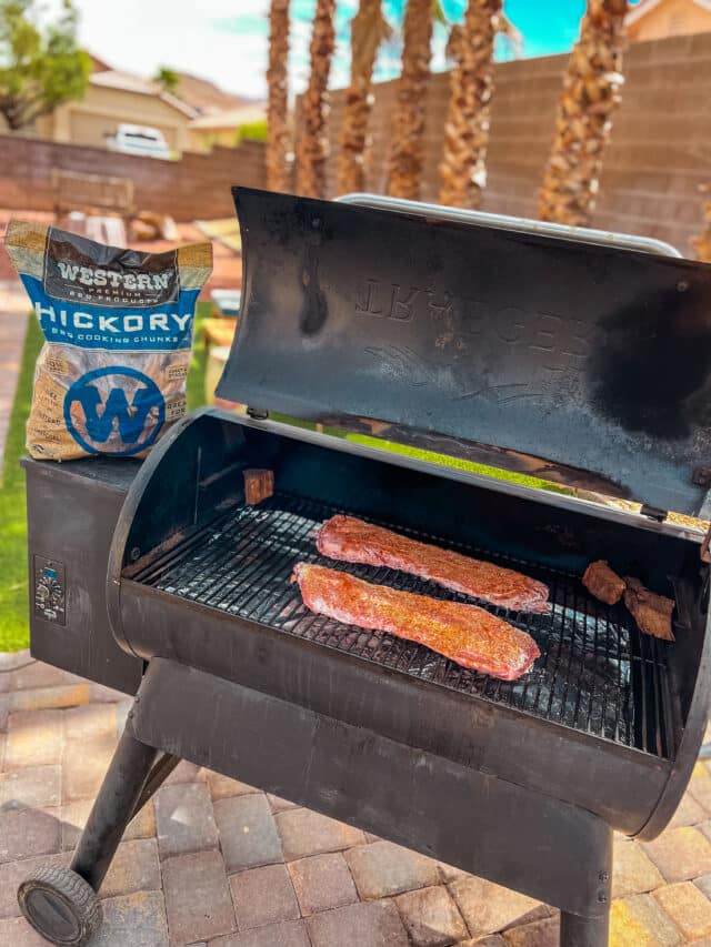 Traeger 321 Smoked Ribs Girl Carnivore