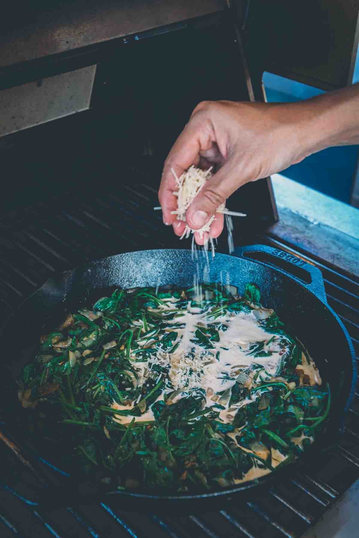 Steakhouse Keto Creamed Spinach - Girl Carnivore