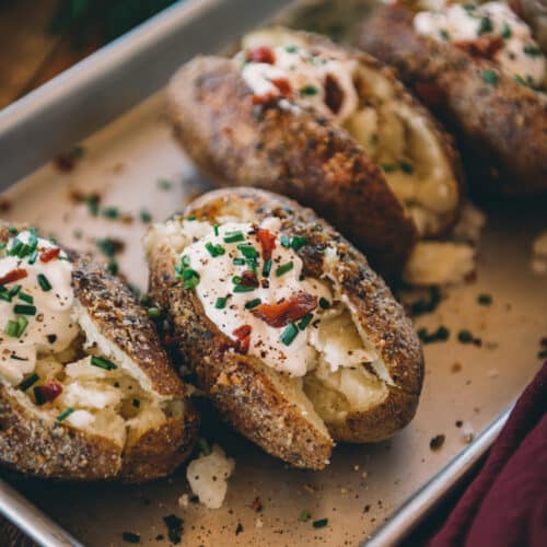 Easy Smoked Baked Potato Recipe