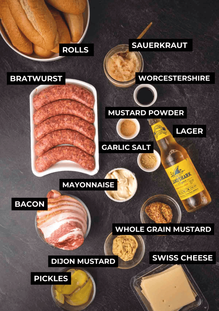 BaconWrapped Beer Brats Kita Roberts Girl Carnivore