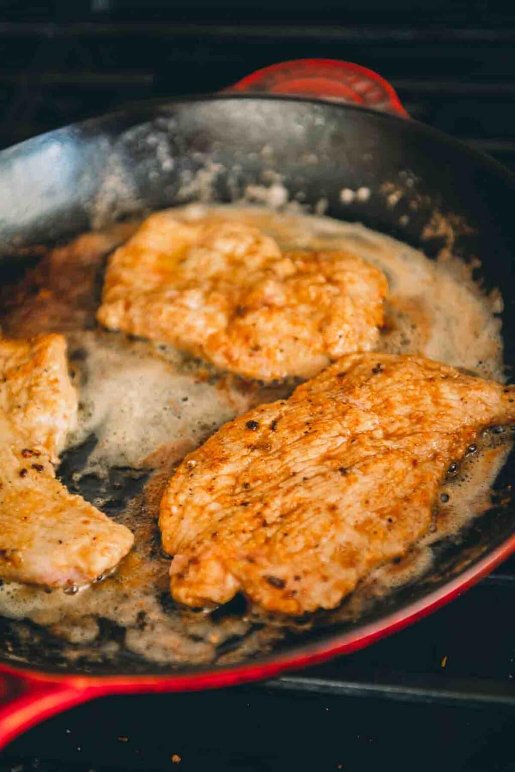 Veal Scallopini alla Mushrooms Girl Carnivore