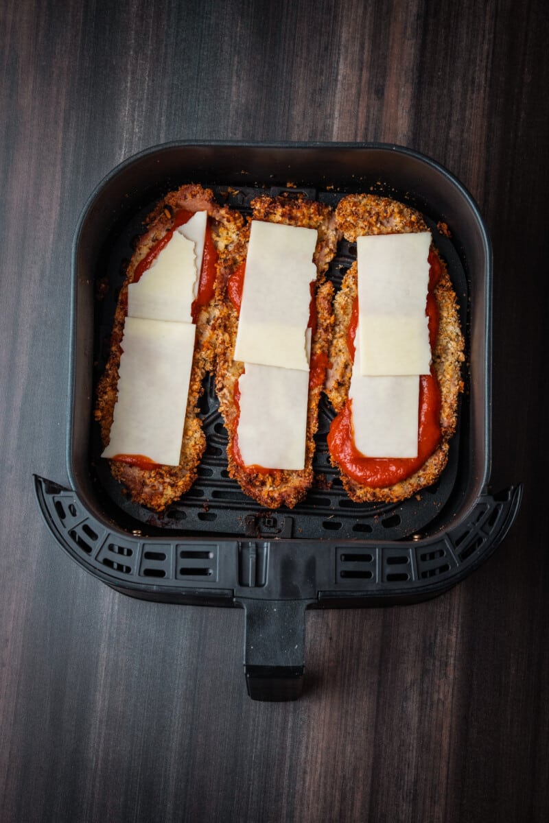 Air Fryer Veal Parmesan Girl Carnivore