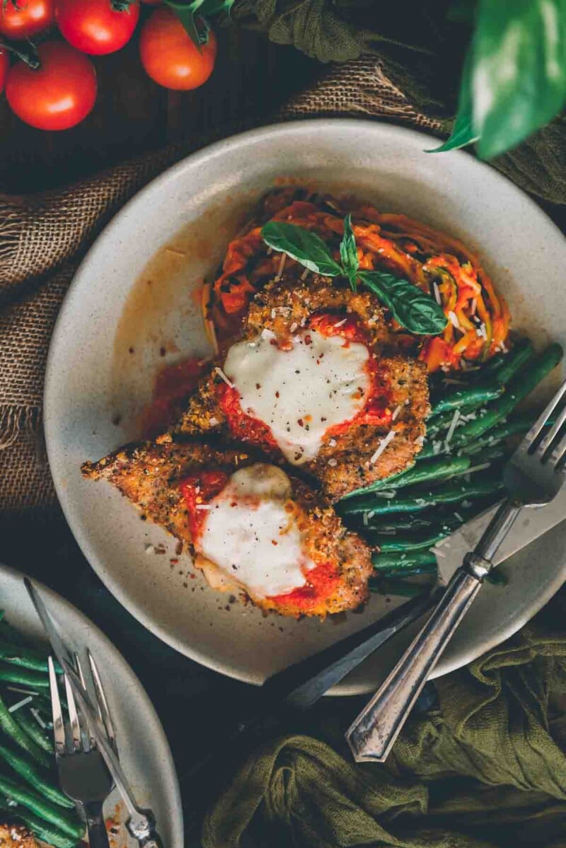 Air Fryer Veal Parmesan Girl Carnivore