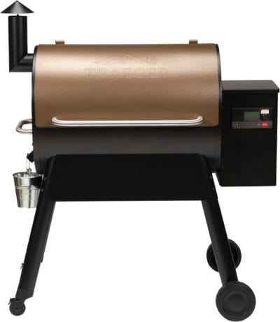 A brown and black bbq grill, perfect for grilling gifts.