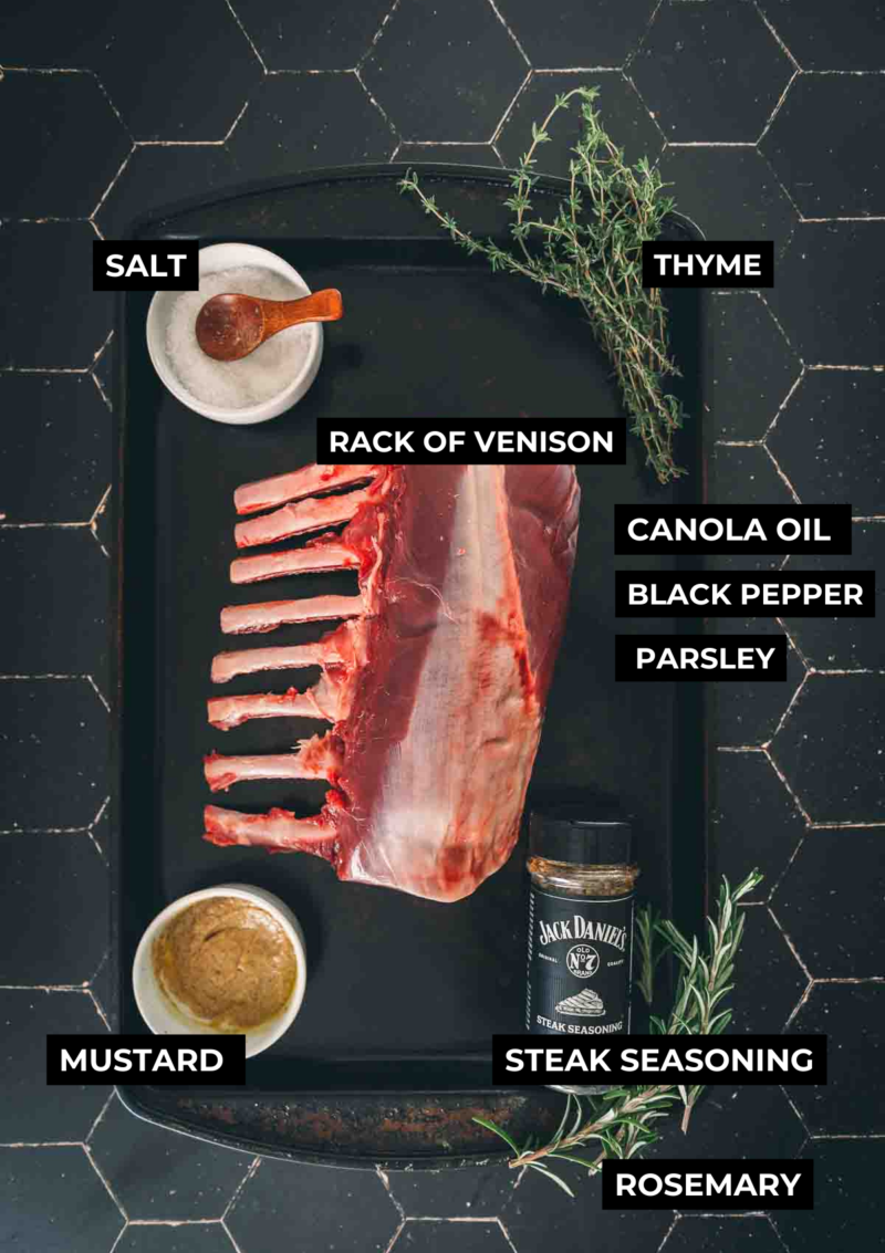 Herb Crusted Roasted Rack of Venison Girl Carnivore