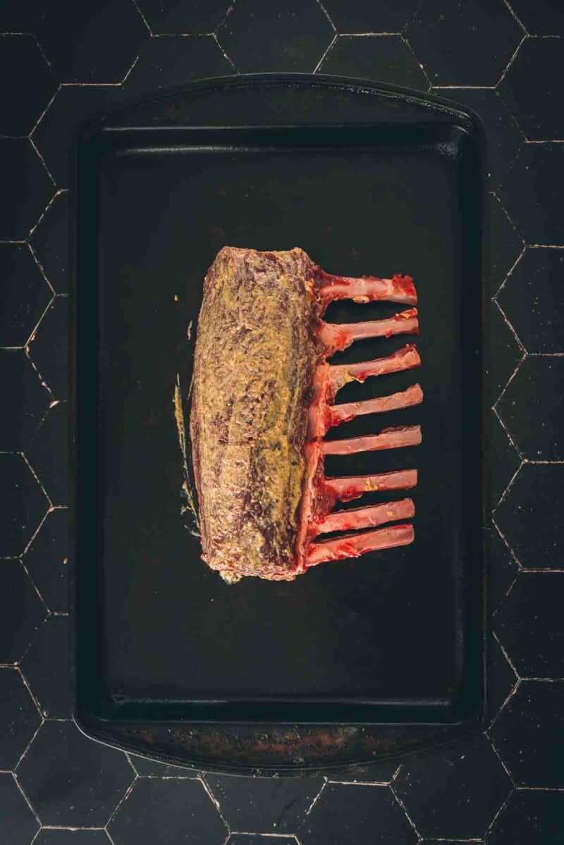 Herb Crusted Roasted Rack of Venison Girl Carnivore