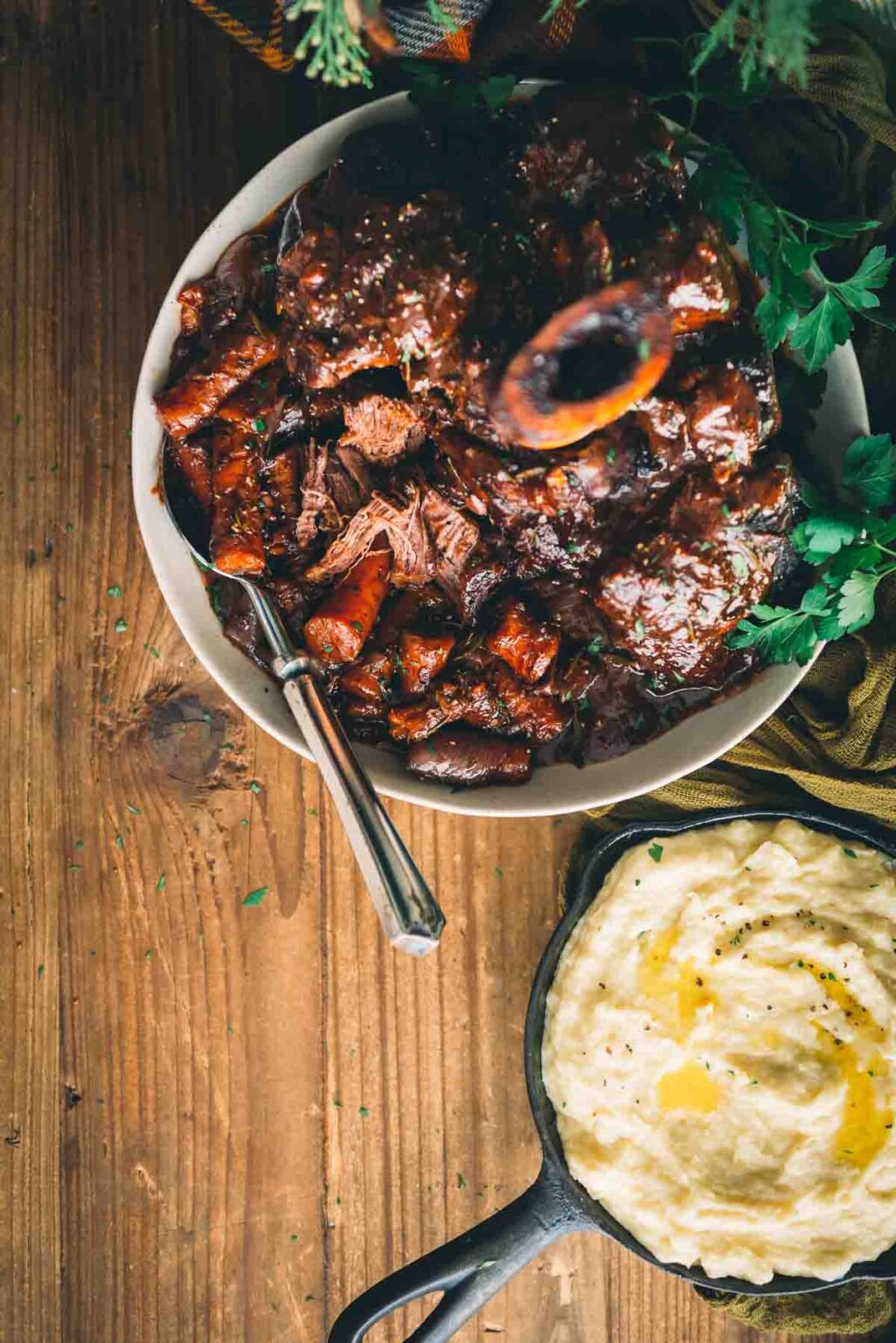 Red Wine Braised Beef Shank Girl Carnivore