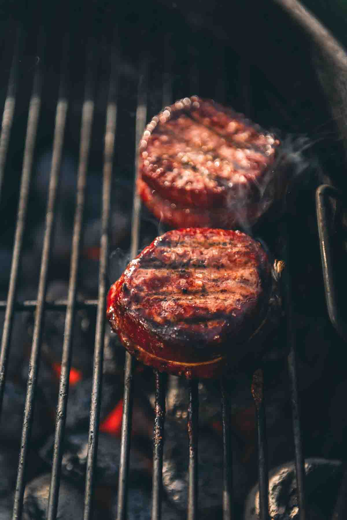 Charcoal-Grilled Filets Mignons