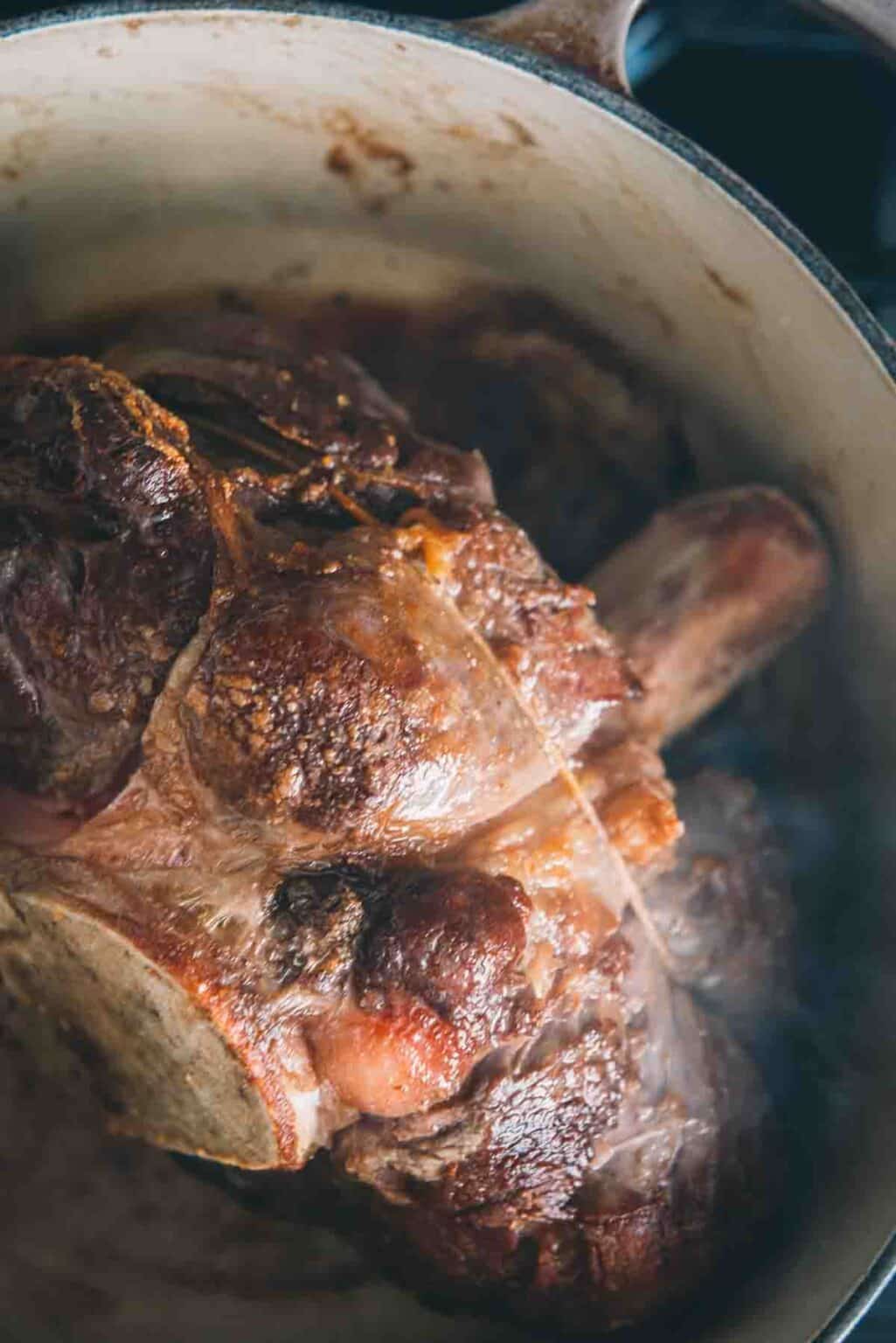 Red Wine Braised Beef Shank Girl Carnivore