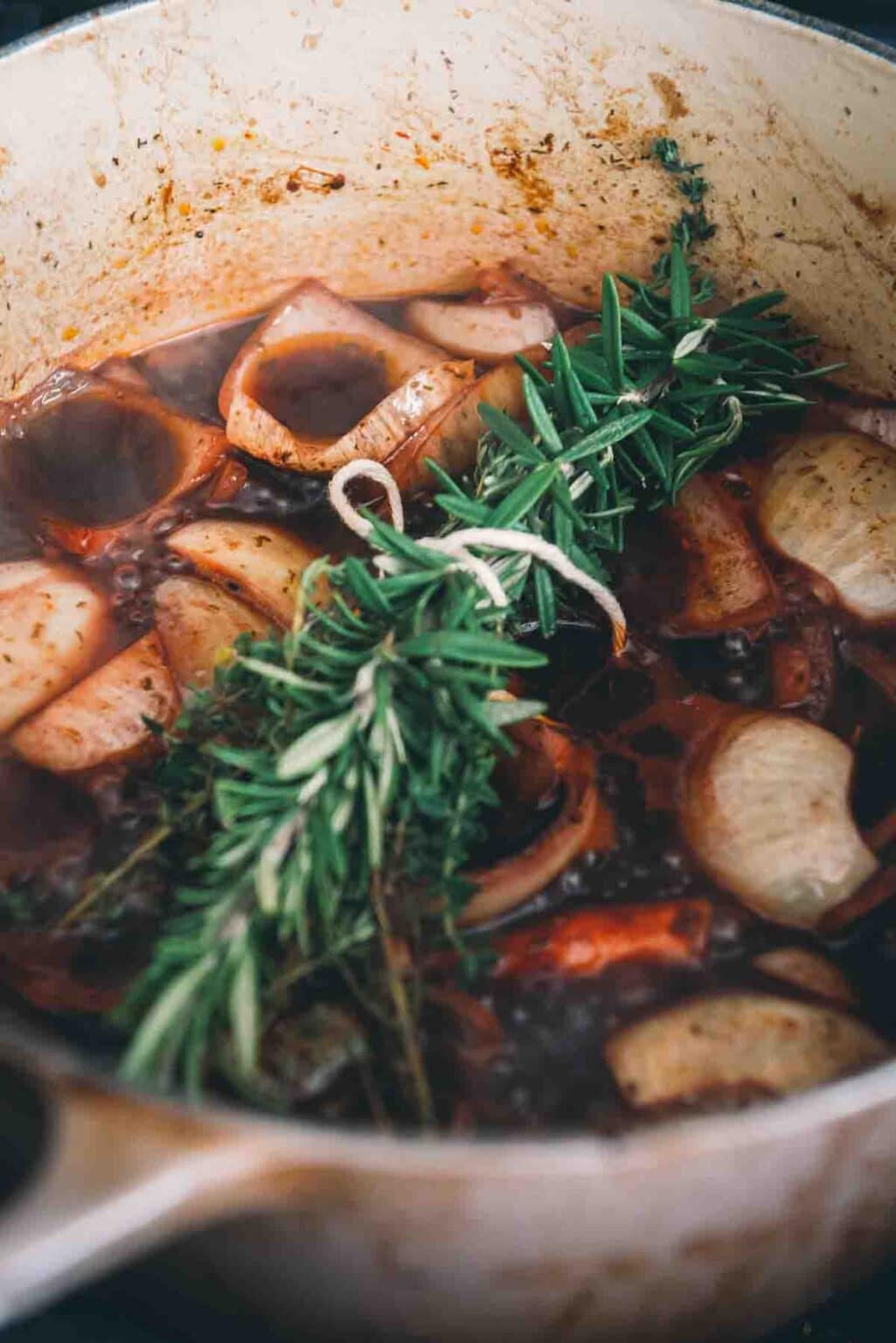Red Wine Braised Beef Shank Girl Carnivore
