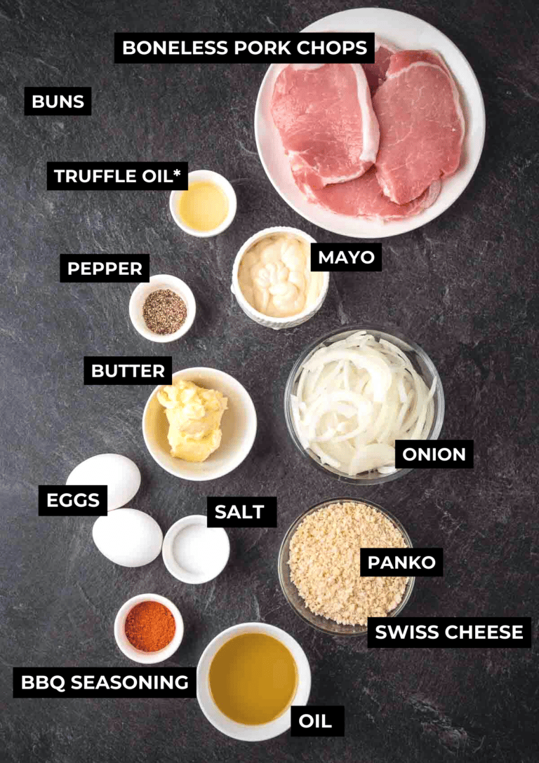 Fried Pork Chop Sandwich with Rosemary Truffle Aioli Recipe