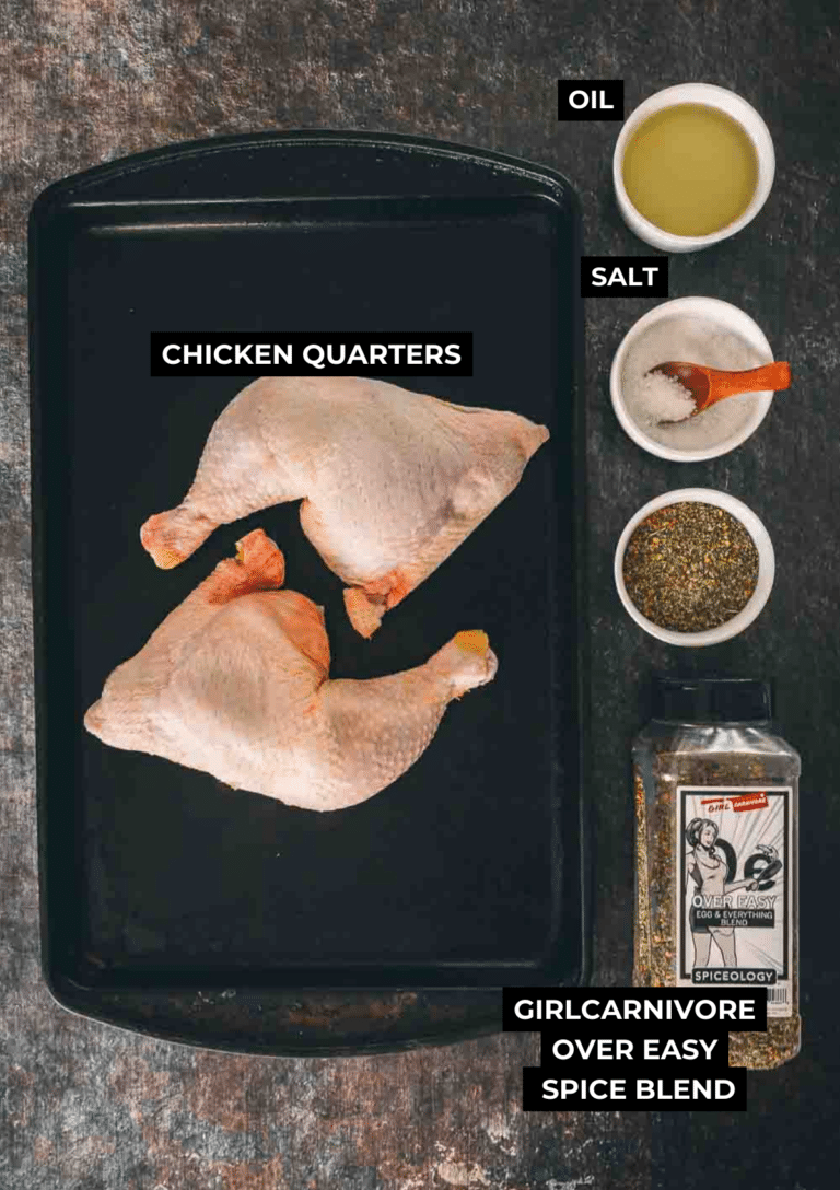 Easy Oven Baked Chicken Quarters Girl Carnivore