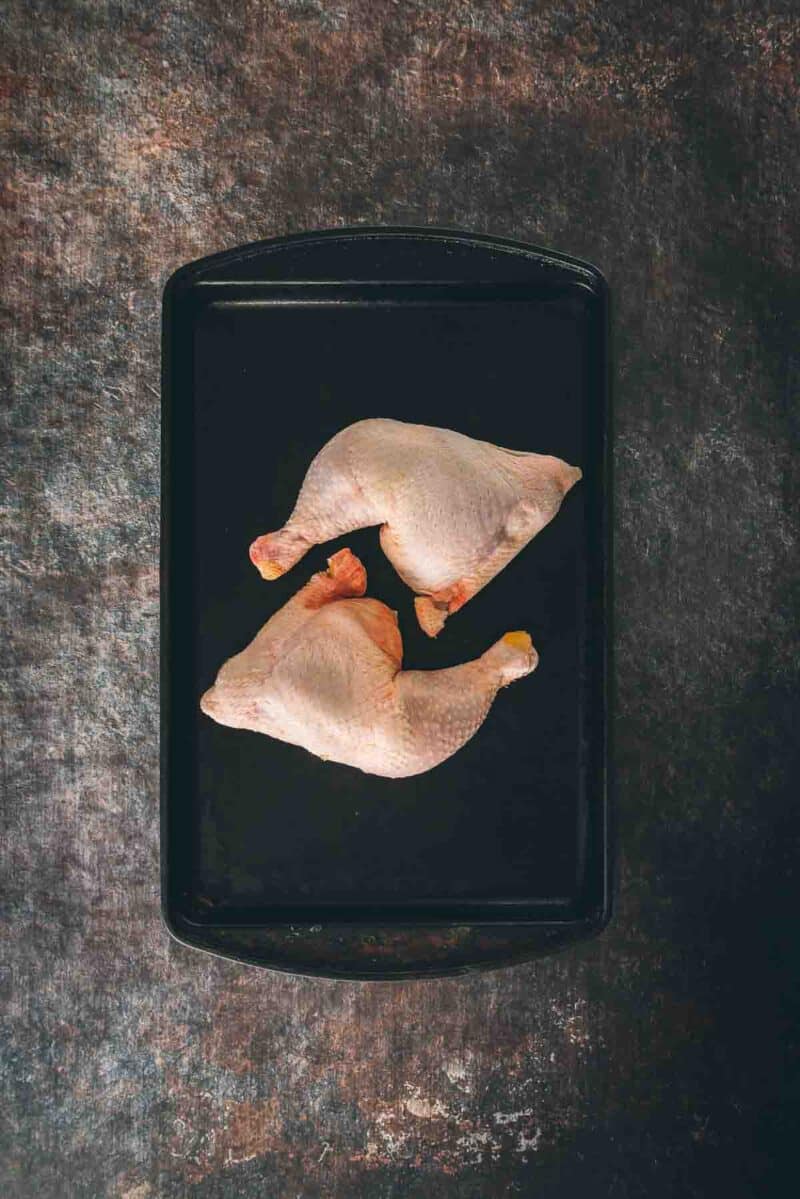 Easy Oven Baked Chicken Quarters Girl Carnivore