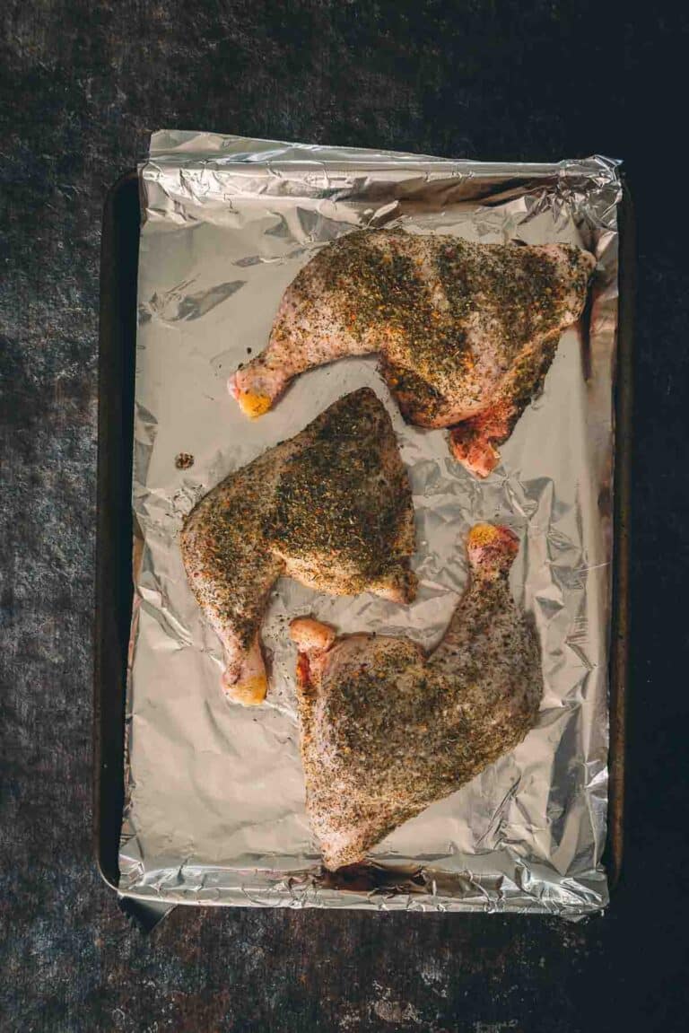 Easy Oven Baked Chicken Quarters Girl Carnivore