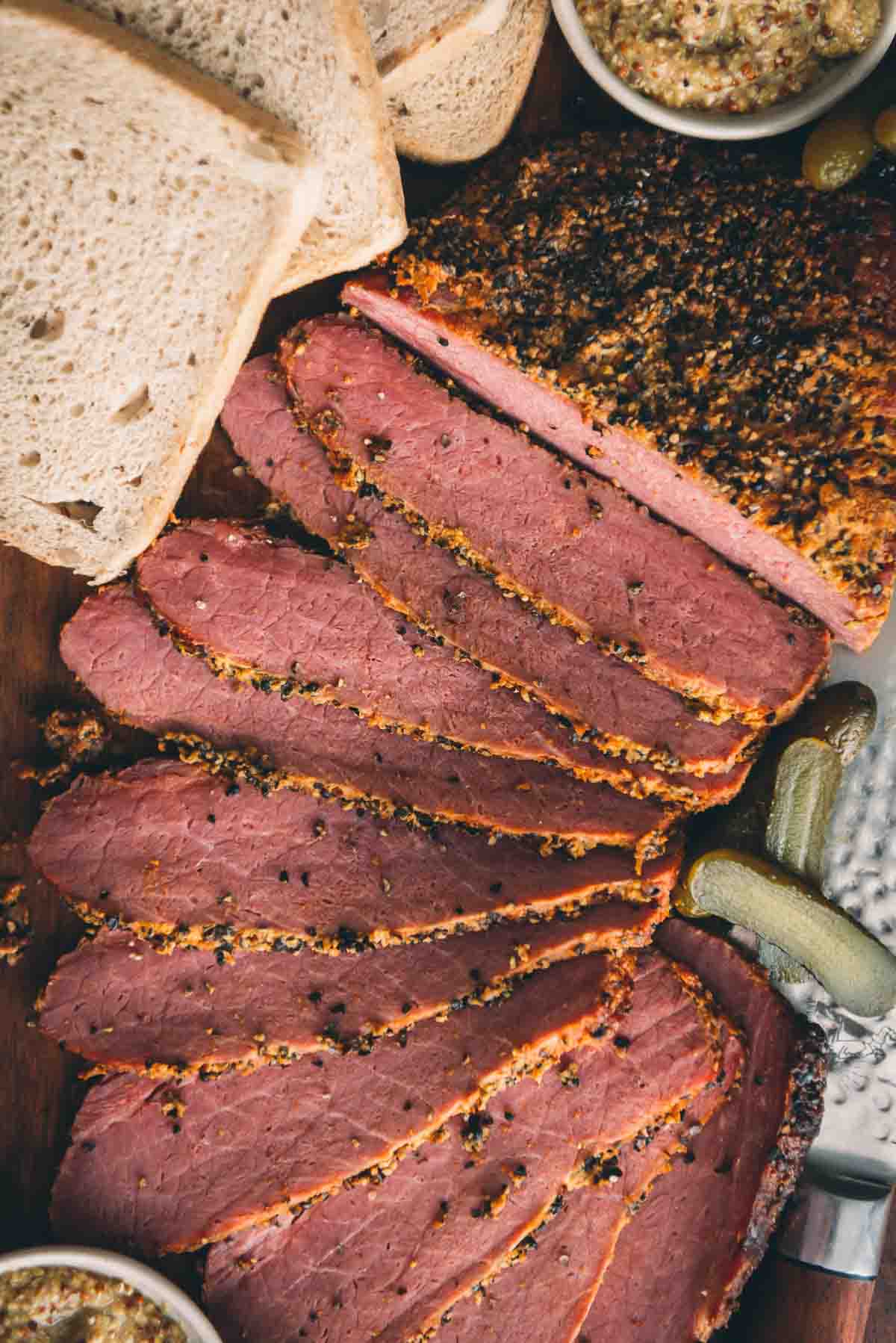 Smoked Corned Beef Brisket