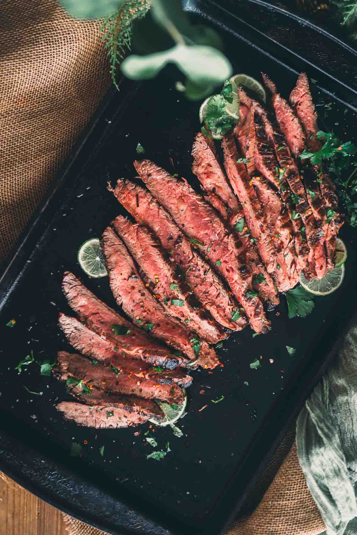 Grilled Flank Steak (Marinated) - Two Kooks In The Kitchen