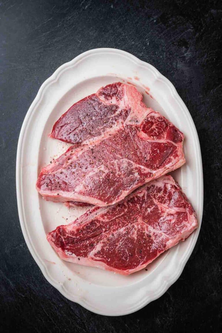 Perfect Pan Seared Porterhouse Steak