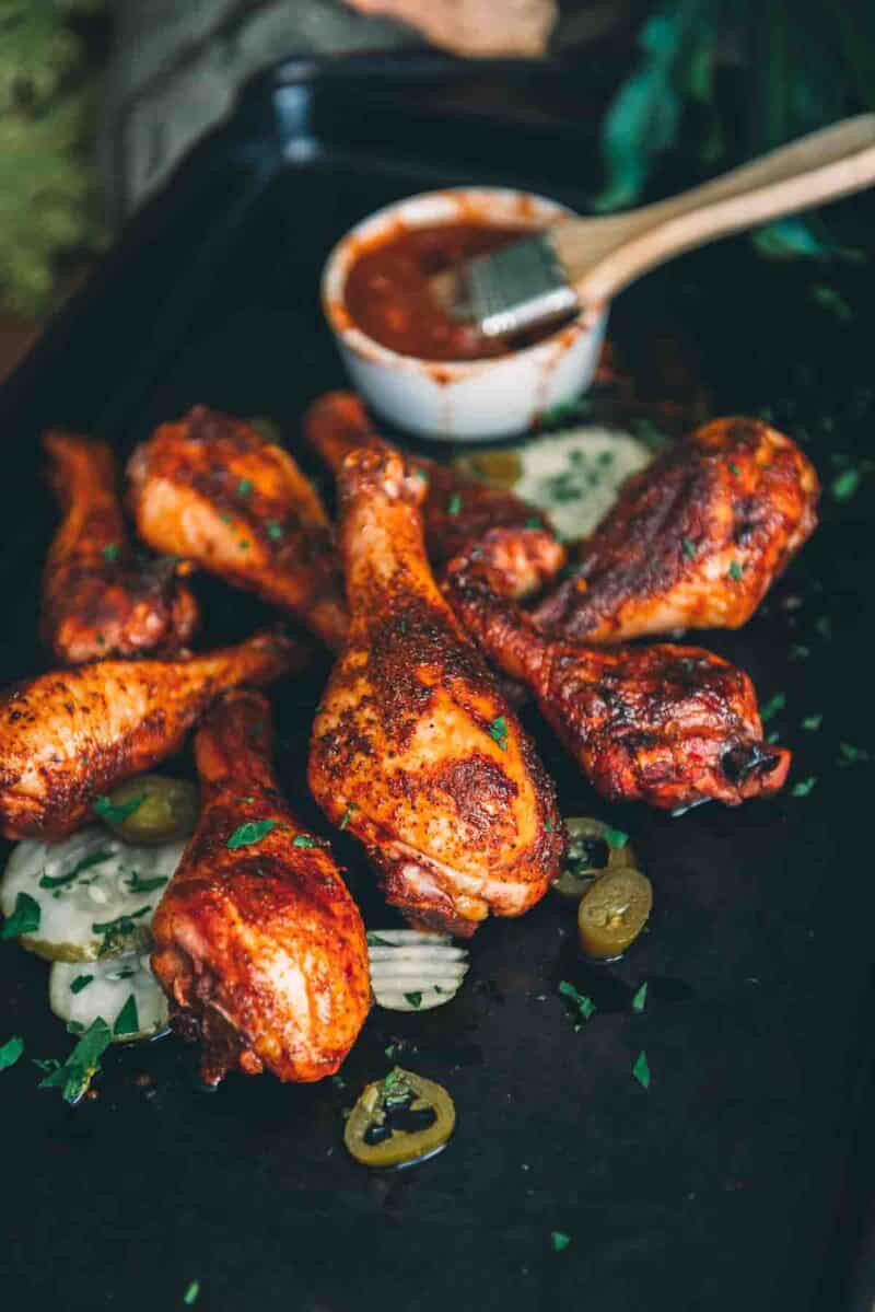 Smoked Chicken Drumsticks on Pellet Grill Girl Carnivore