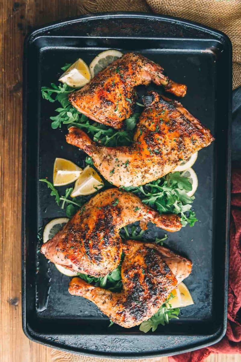 Grilled Chicken Leg Quarters Girl Carnivore