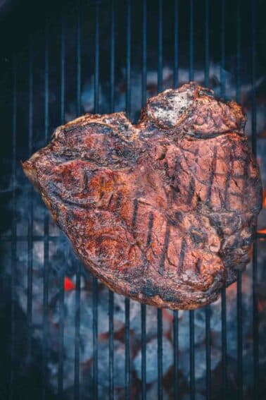 Chargrilled Kansas City Strip Steak - Girl Carnivore