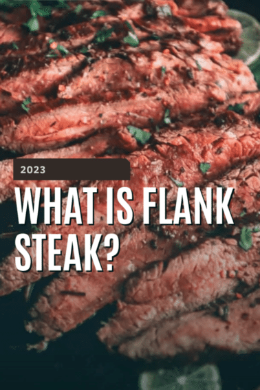what is flank steak graphic.