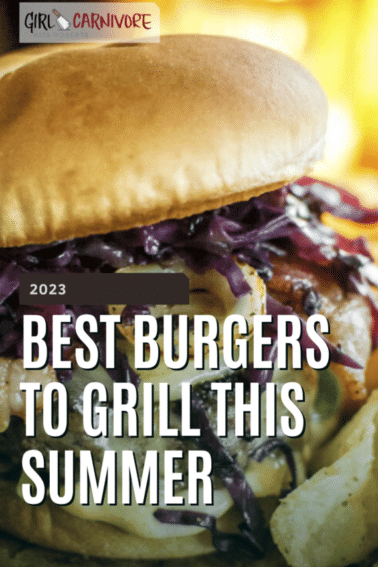 best burger to grill graphic.