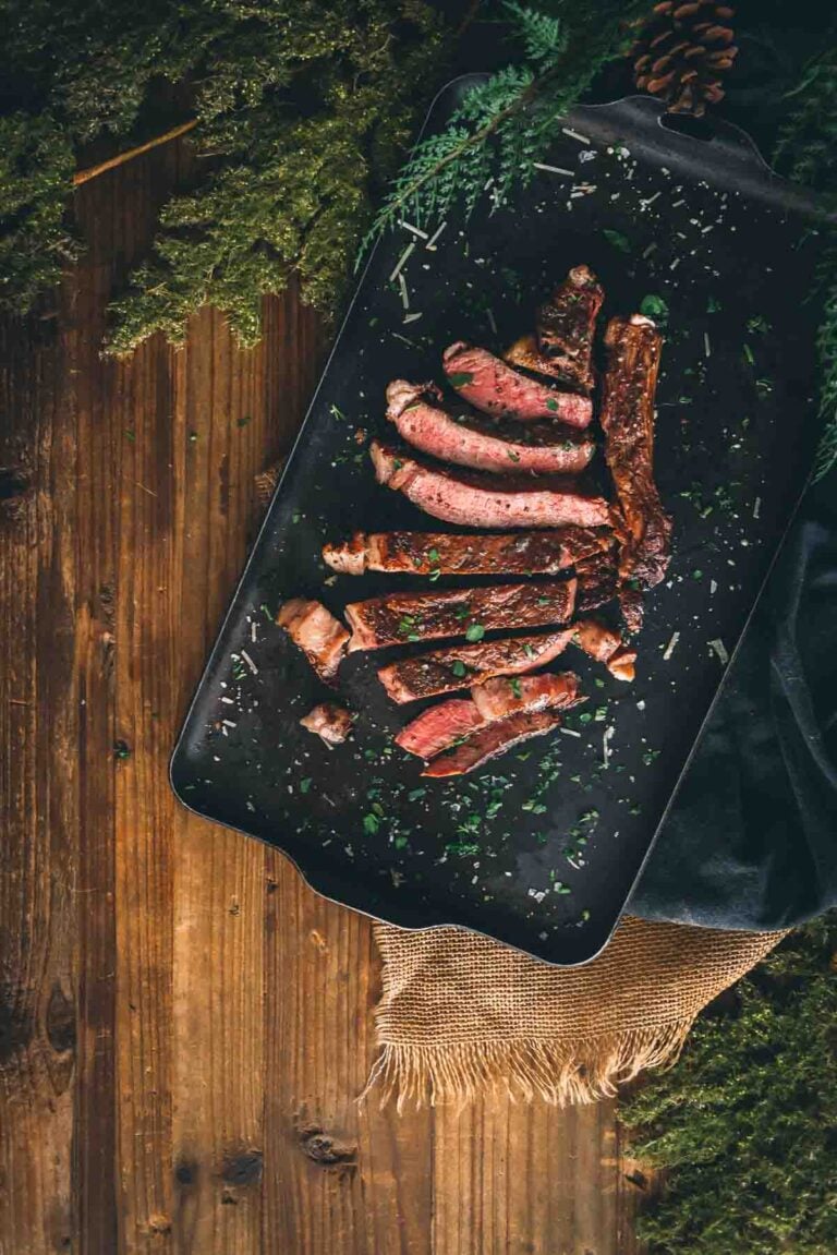 Grilled Bone in Ribeye Steaks Girl Carnivore