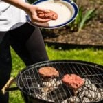 How to use a charcoal grill pin image.